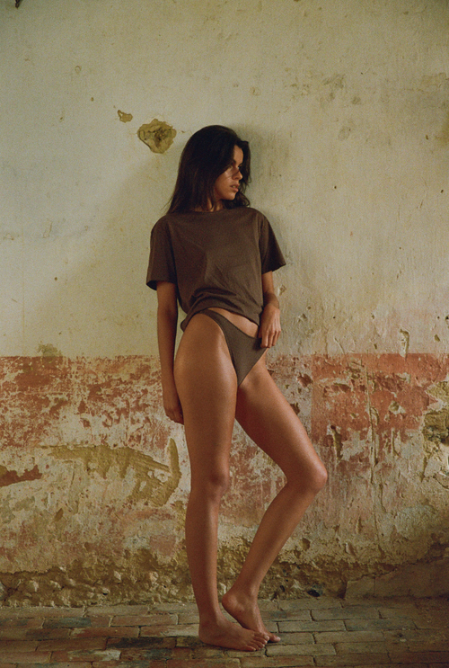 Tshirt Intemporel - Marron