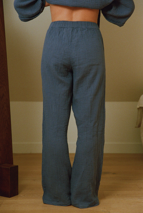 Pantalon Haydée - Bleu