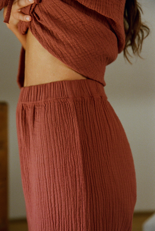 Pantalon Haydée - Terracotta