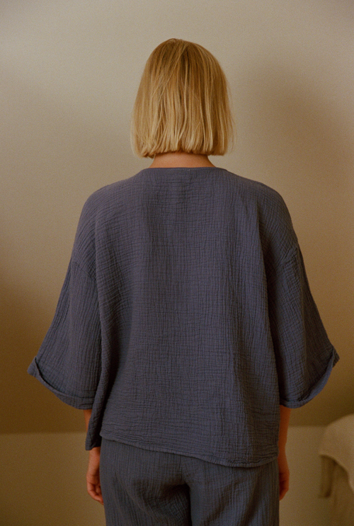 Chemise Haydée - Bleu