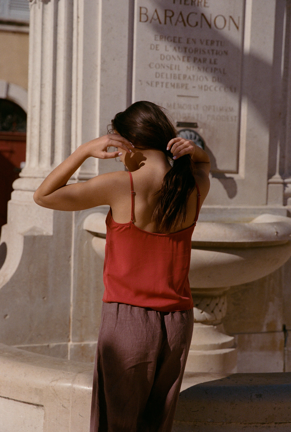 Charlotte Top - Terracotta