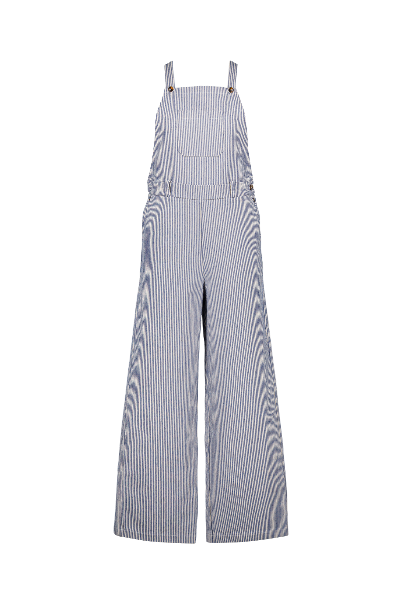 Violaine Romper - Blue stripes