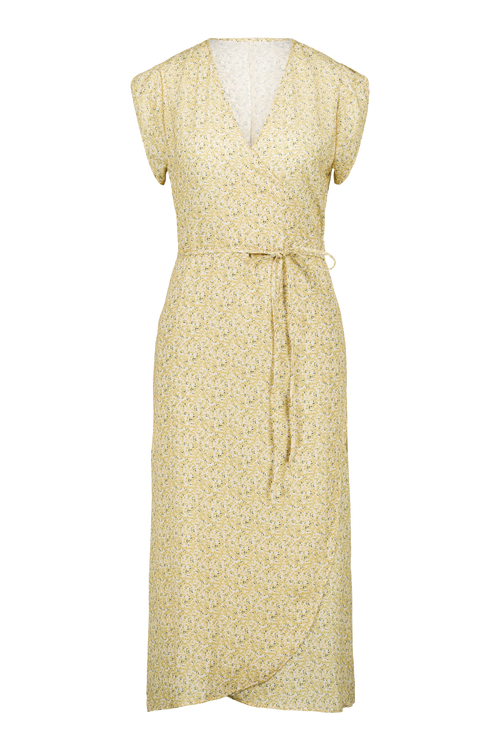 Inès Dress - Yellow Flower Print