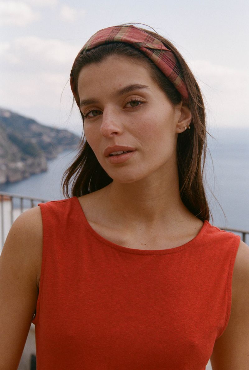 Foulard Susannah - Carreaux