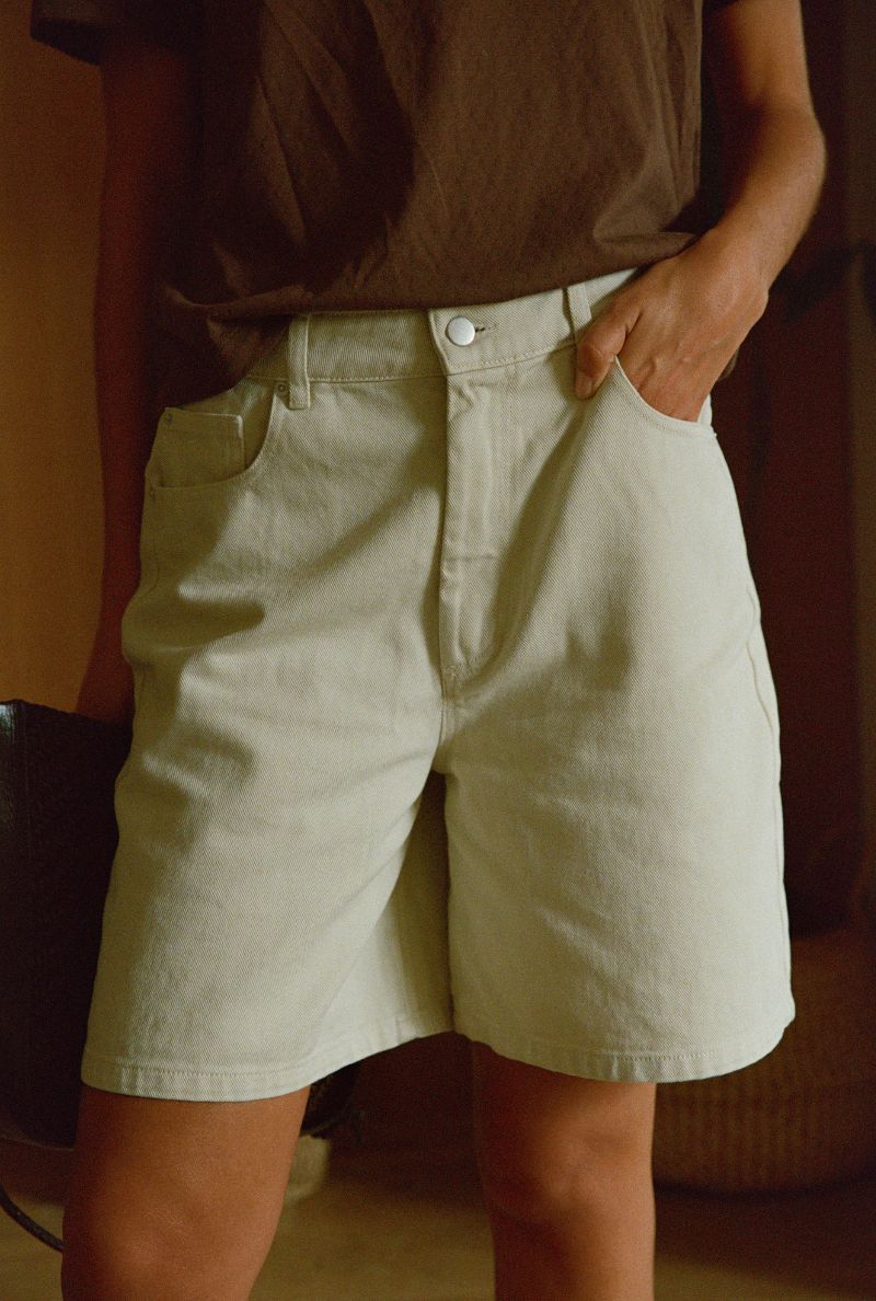 Adele Shorts - Ecru