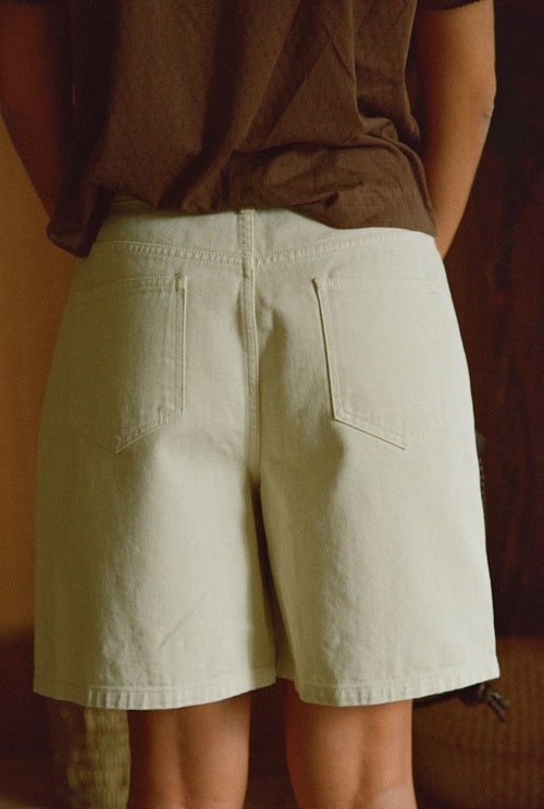 Adele Shorts - Ecru