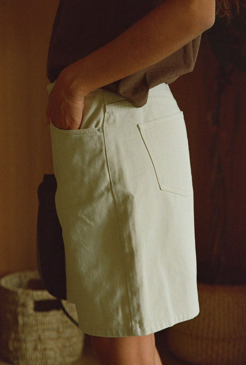 Adele Shorts - Ecru
