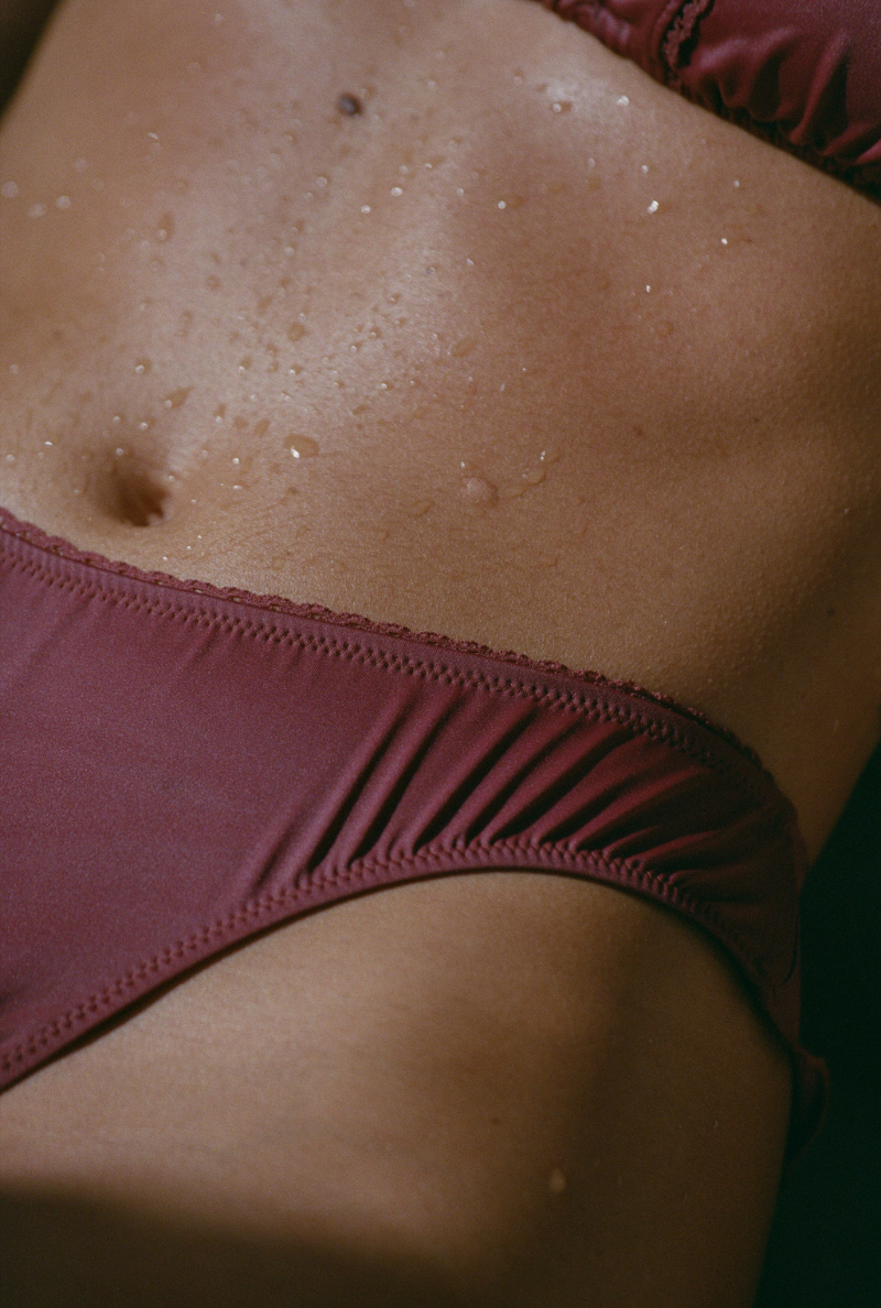 Margauxbtn x Nénés tanga bikini bottom - Terracotta