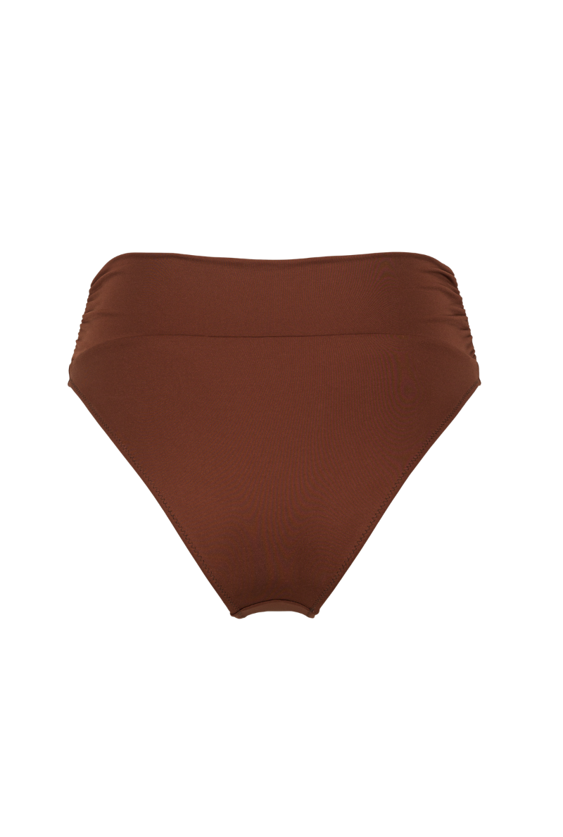 Michelle High-Waisted Panties - Brown
