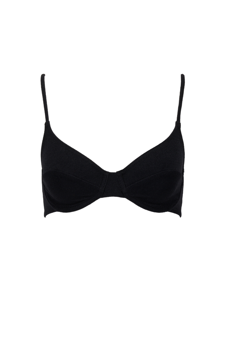 Mona wired Top - Black