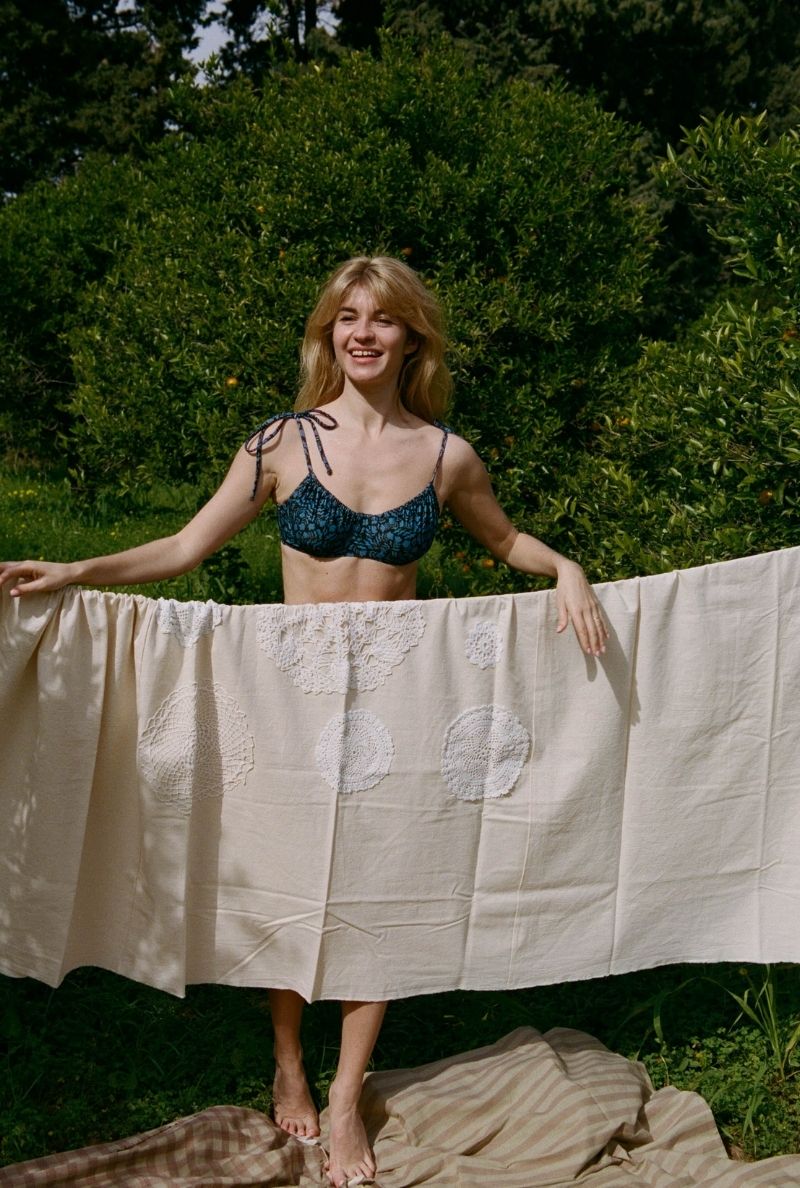 Thabita underwired top - Floral print