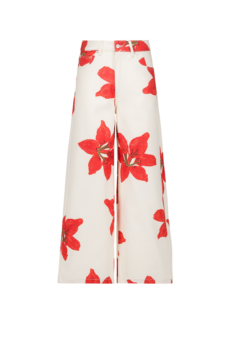 Jean Talulah - Imprimé fleuri