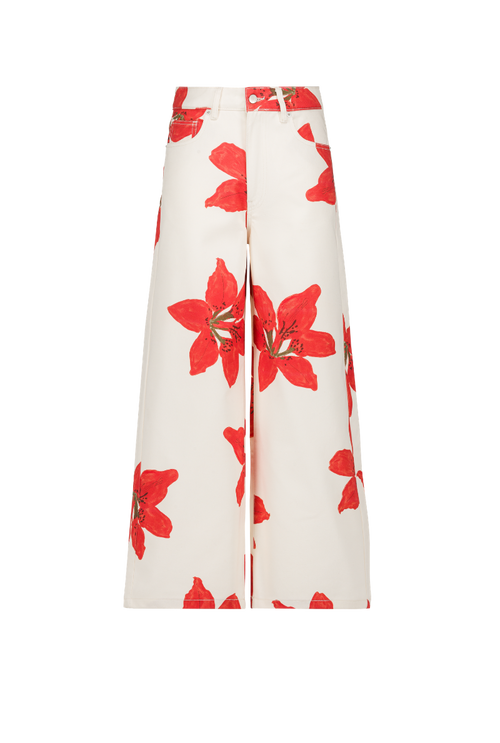 Jean Talulah - Imprimé fleuri