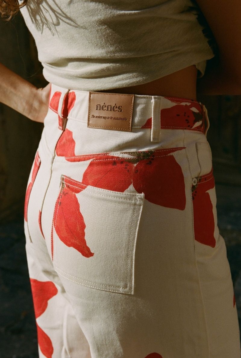 Jean Talulah - Floral print