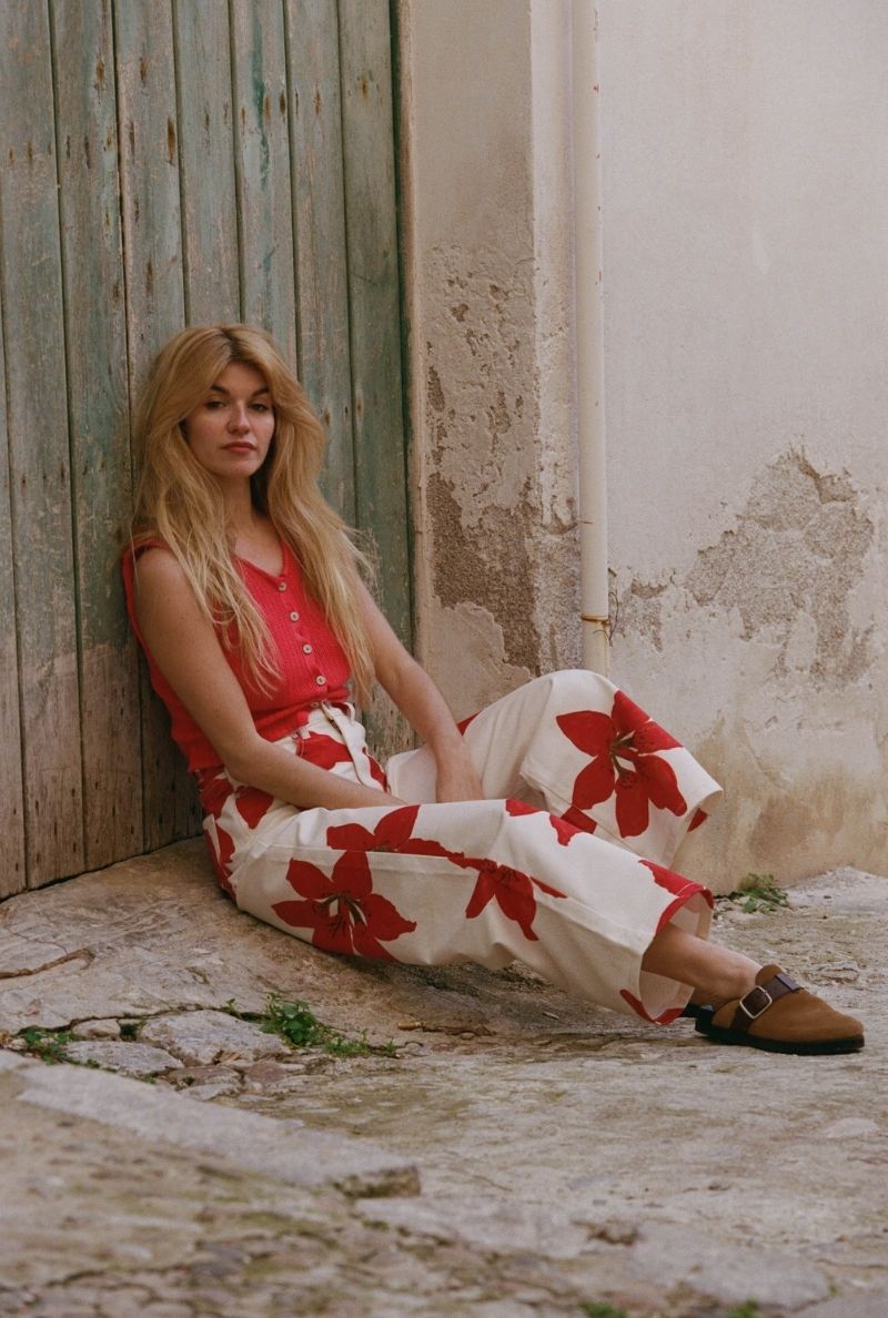 Jean Talulah - Floral print