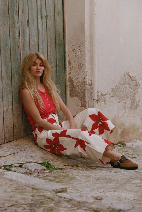 Jean Talulah - Floral print