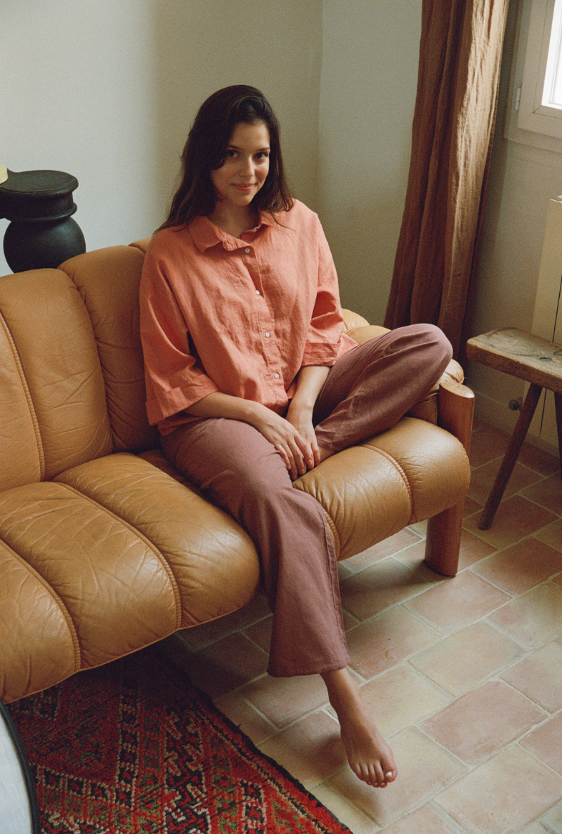 Edith Shirt - Terracotta