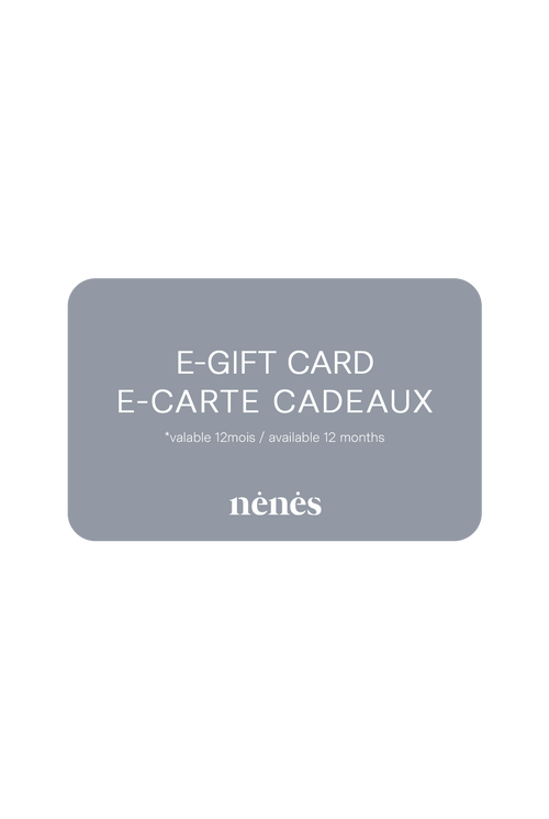 Carte cadeau Nénés