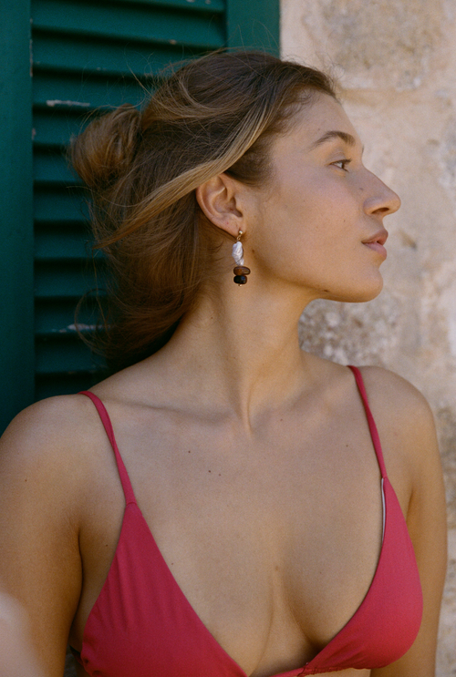 Camille Colette x Nénés - Brown River Earrings