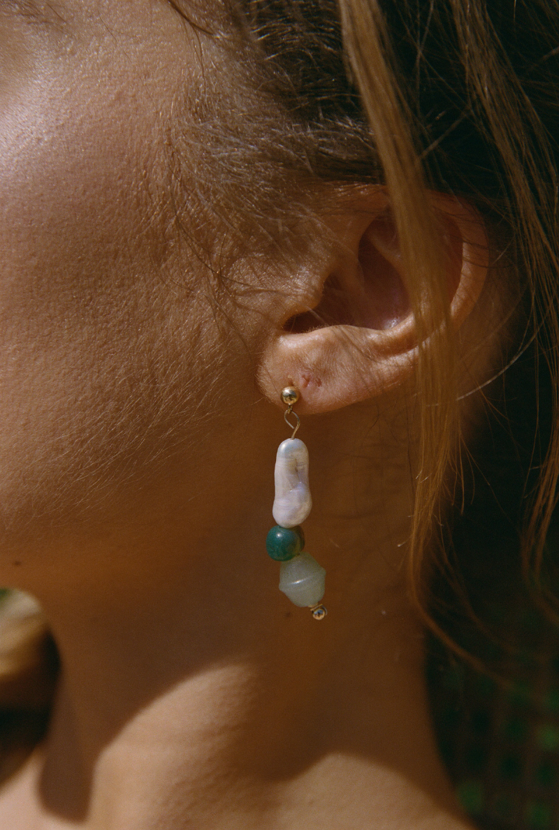 Camille Colette x Nénés - Green River Earrings
