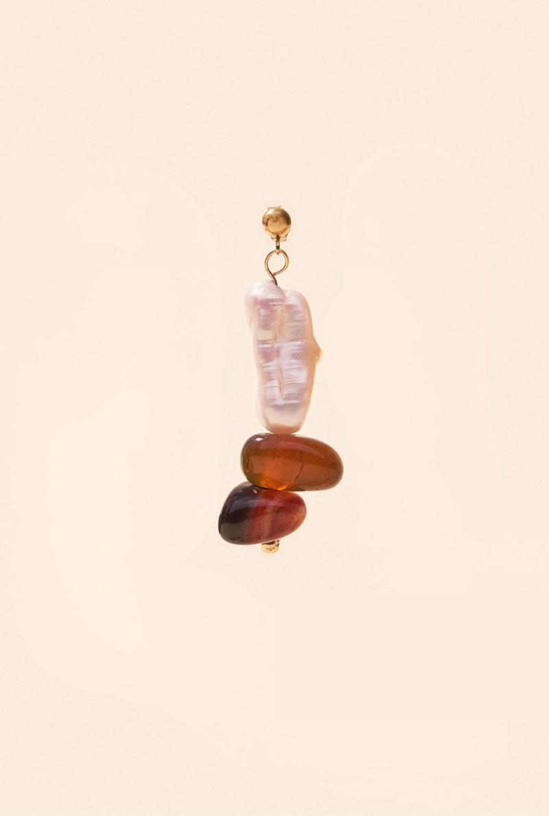 Camille Colette x Nénés - Brown River Earrings