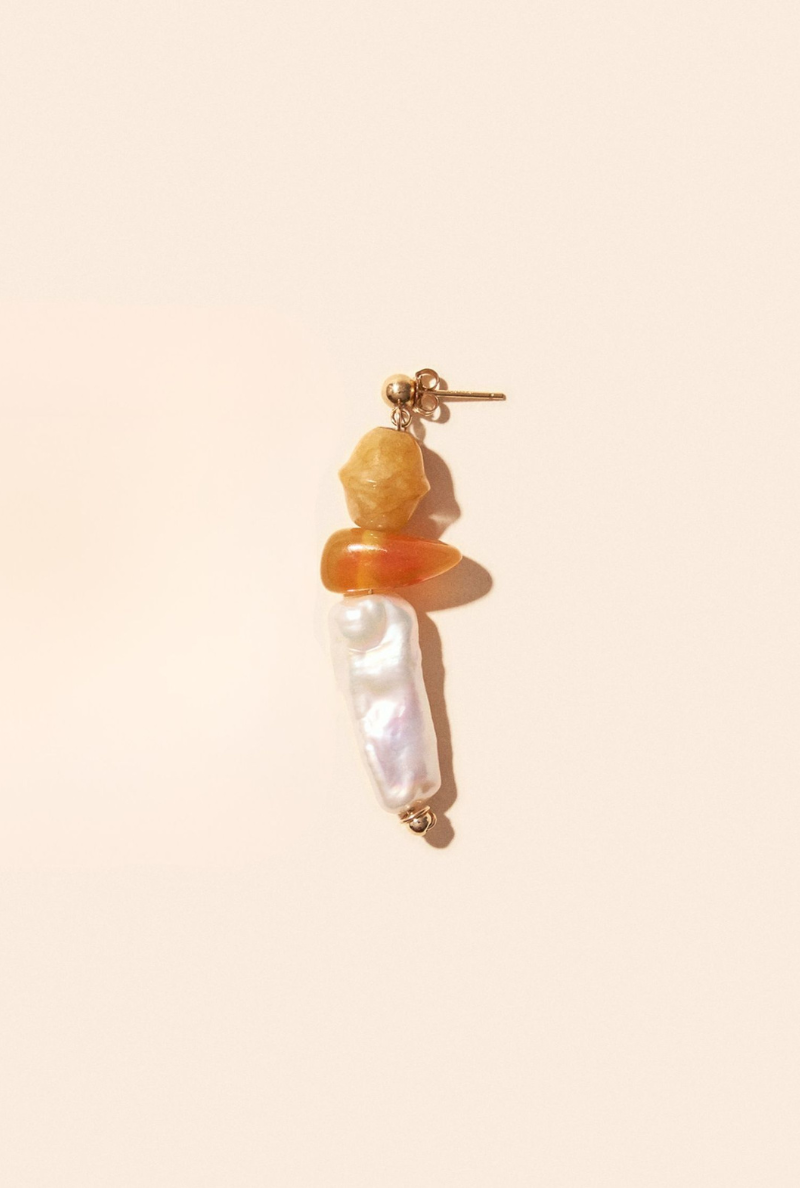 Camille Colette x Nénés - Yellow River Earrings