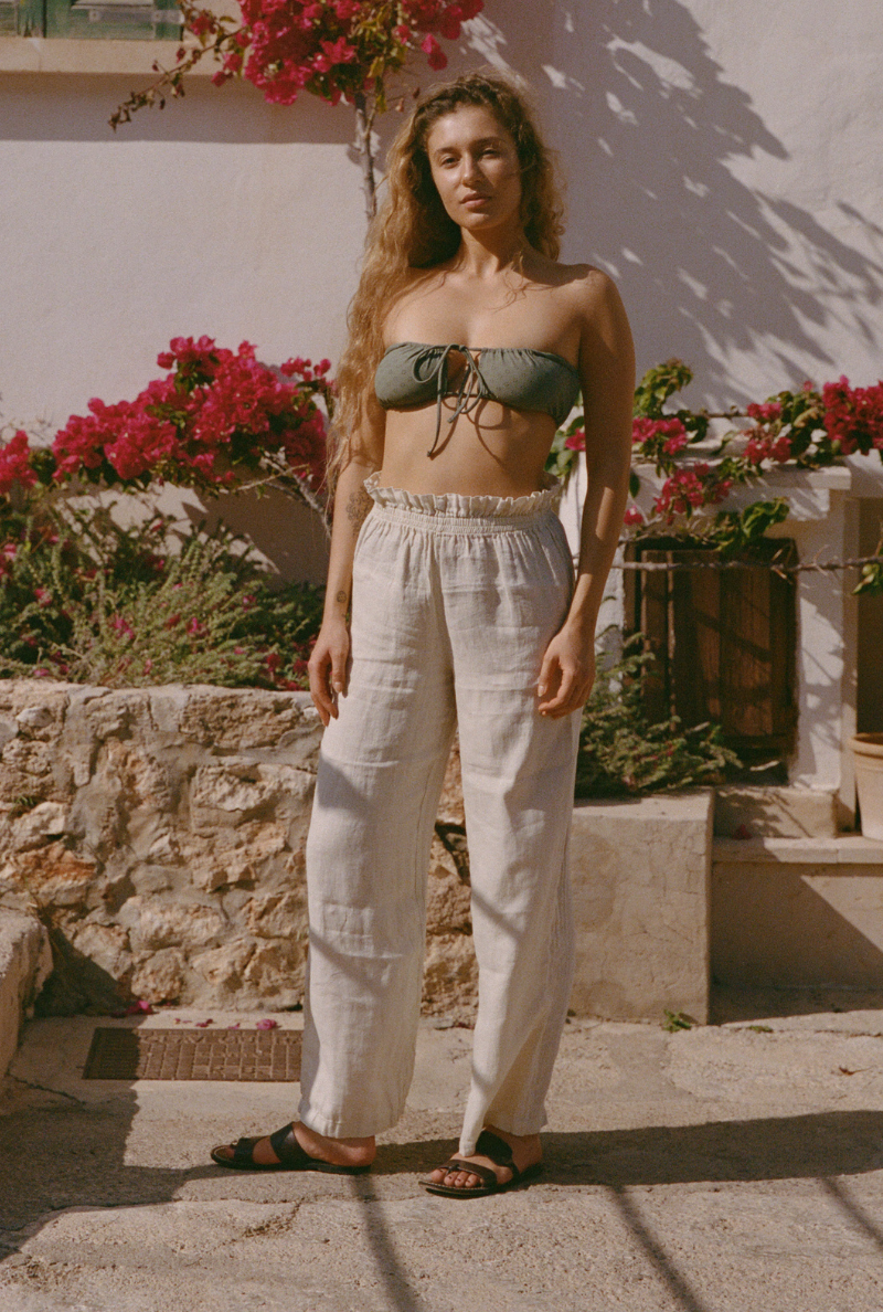 Pantalon Camille - Écru