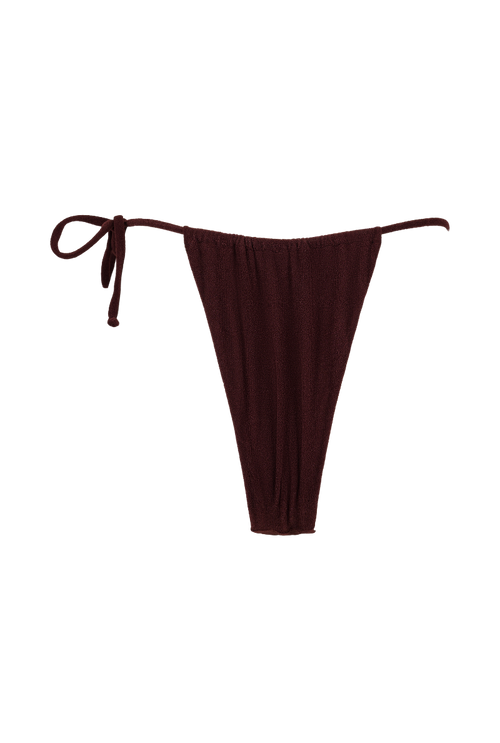 Pauline tanga bikini panties - Brown
