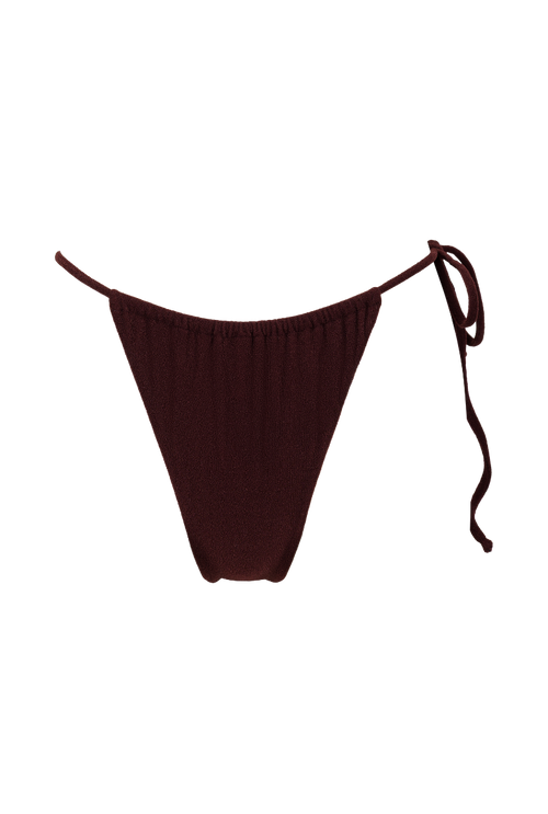 Pauline tanga bikini panties - Brown