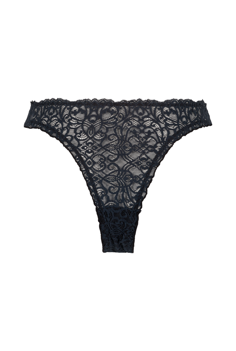 Culotte bloomer en dentelle noire