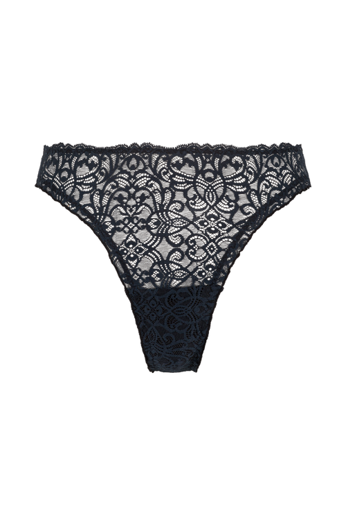 Culotte bloomer en dentelle noire