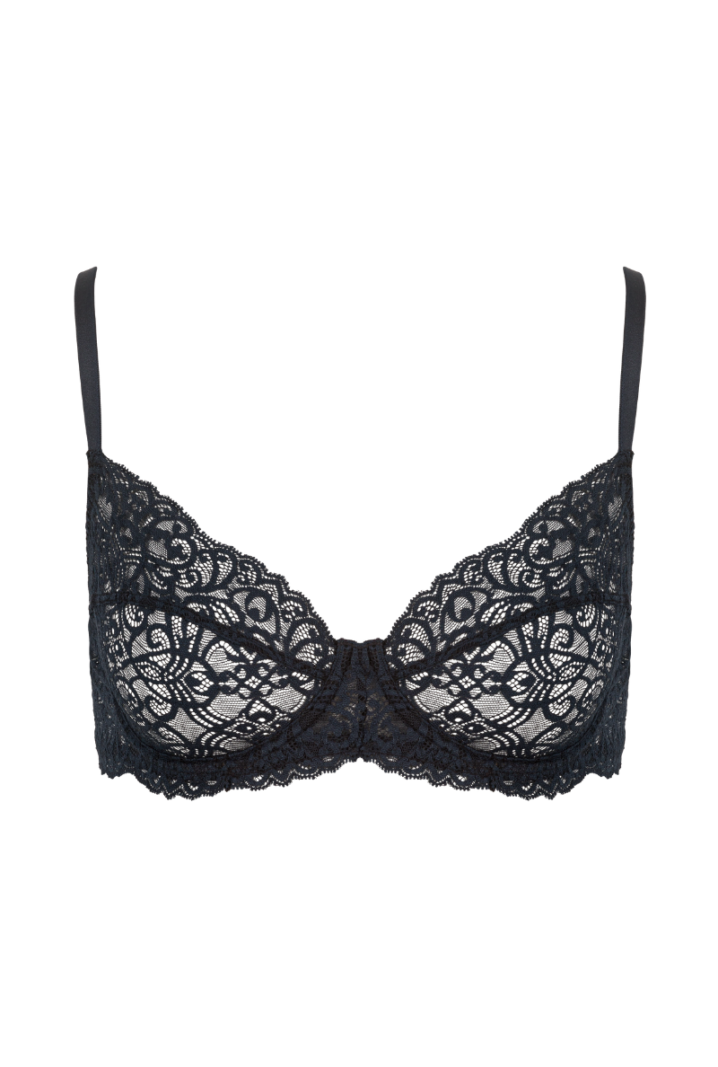 Soutien gorge armature en dentelle noir