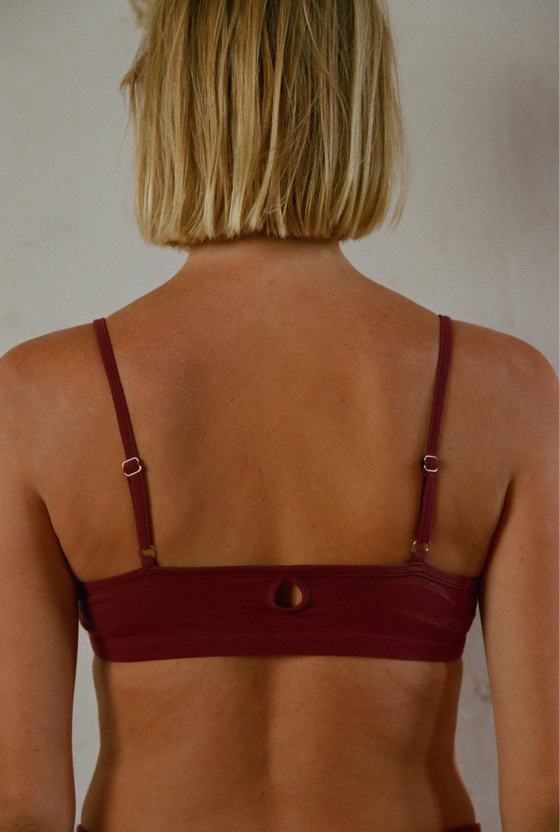 Timeless bralette - Burgundy