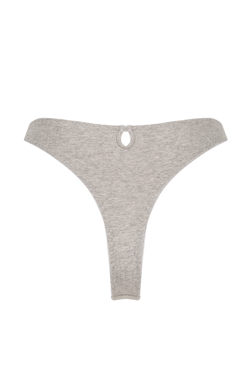Tanga Intemporel gris chiné