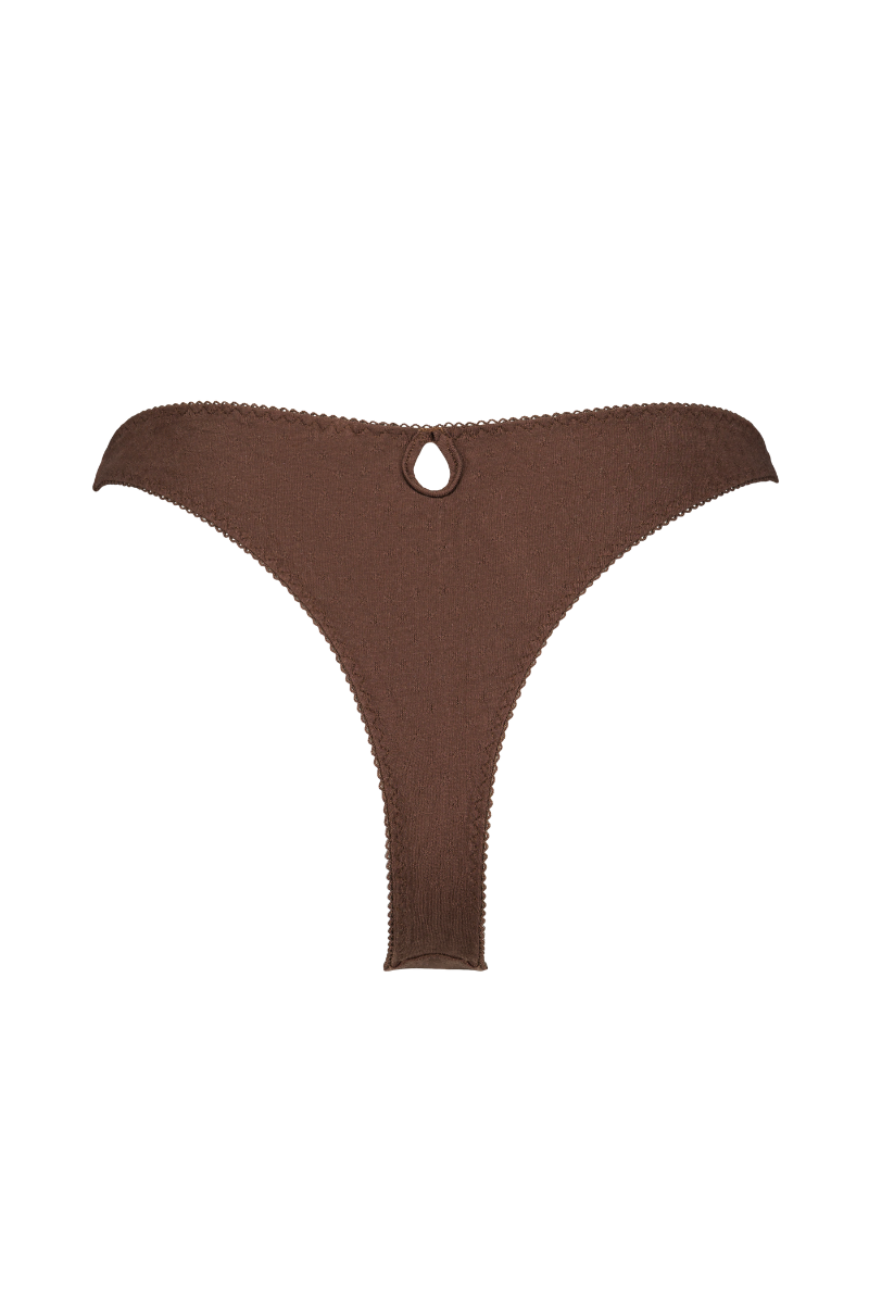Timeless tanga - Brown
