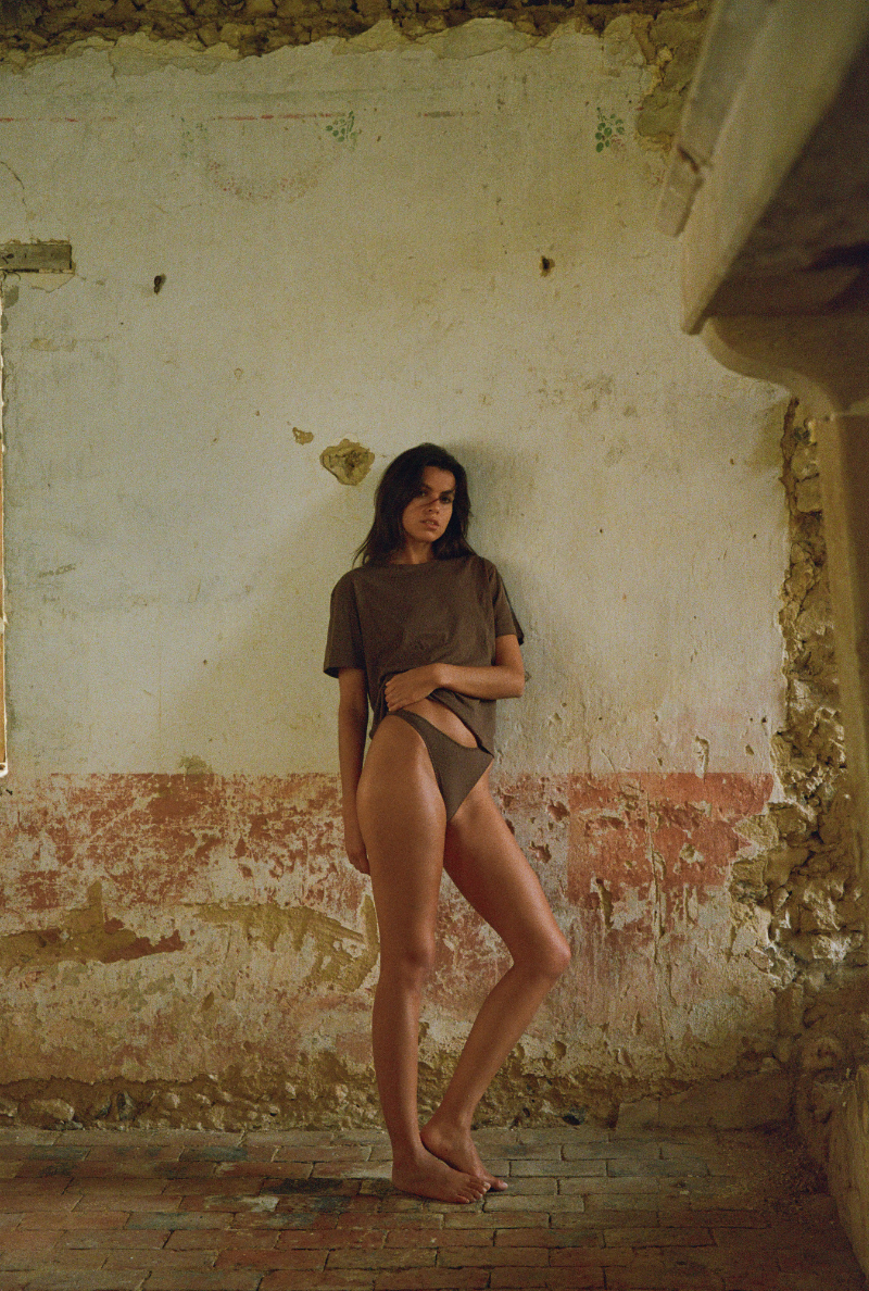 Timeless tanga - Brown