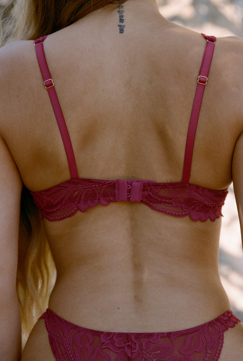 Soutien-gorge Margaret - Rouge