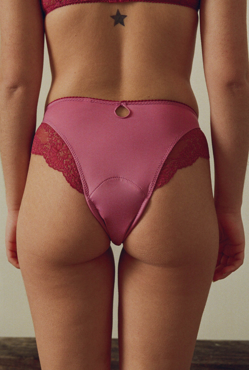 Culotte de règles Laure - Mauve