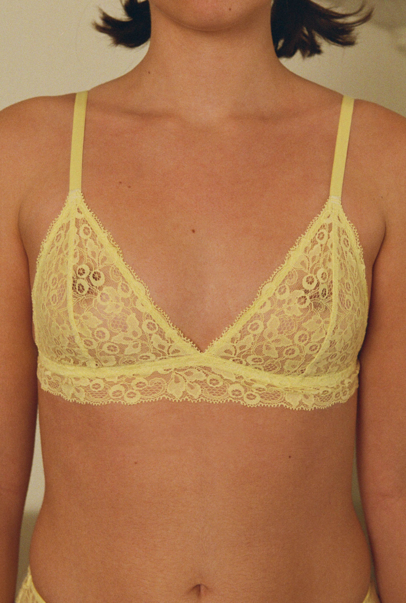 Soutien-gorge Caroline - Jaune