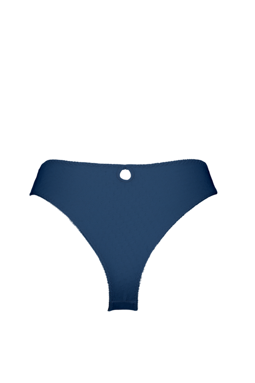 Culotte taille haute intemporelle - Bleu
