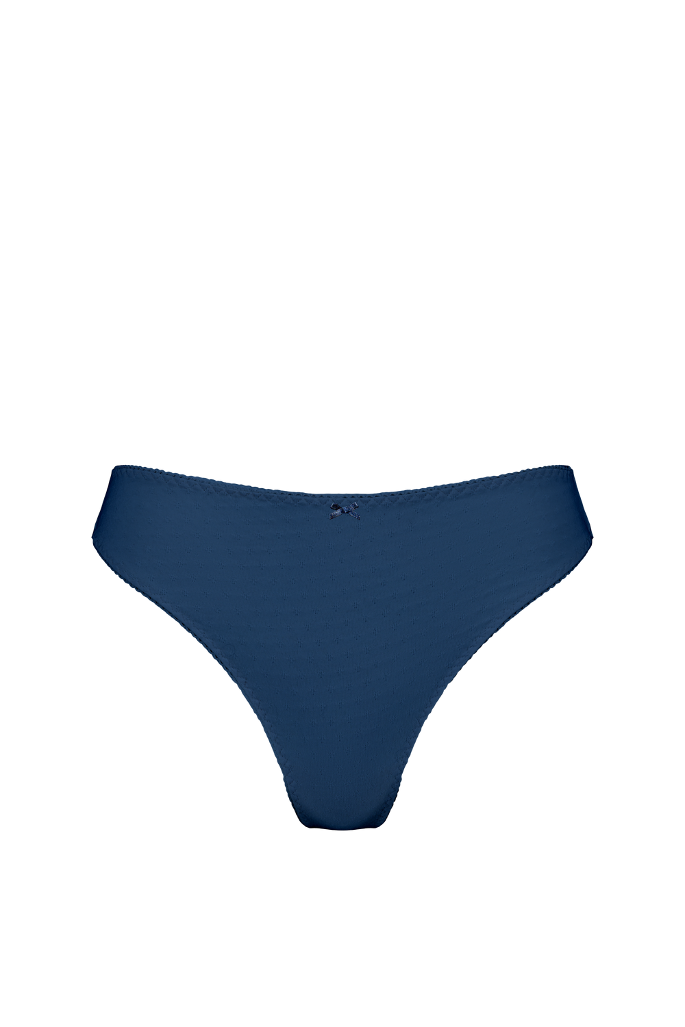 Culotte taille haute intemporelle - Bleu