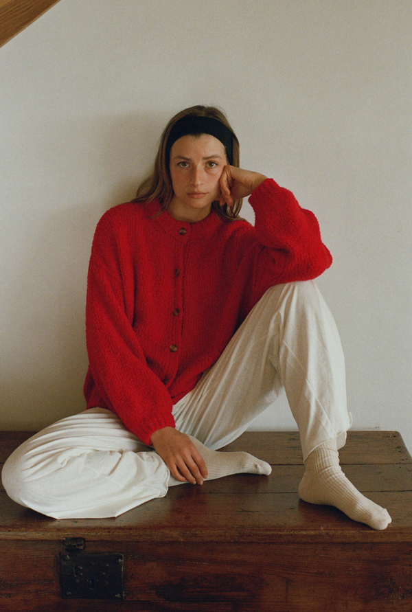 Suzane cardigan - Red