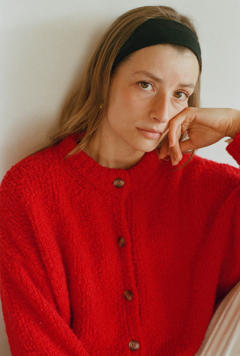 Gilet Suzane - Rouge