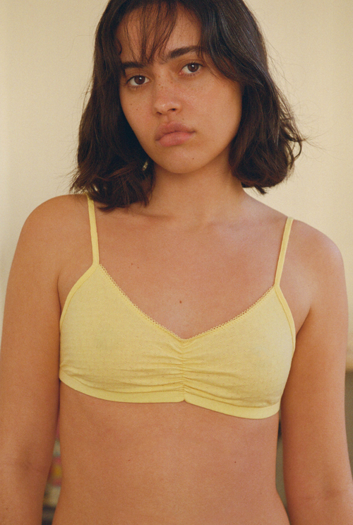 Timeless bralette - Yellow