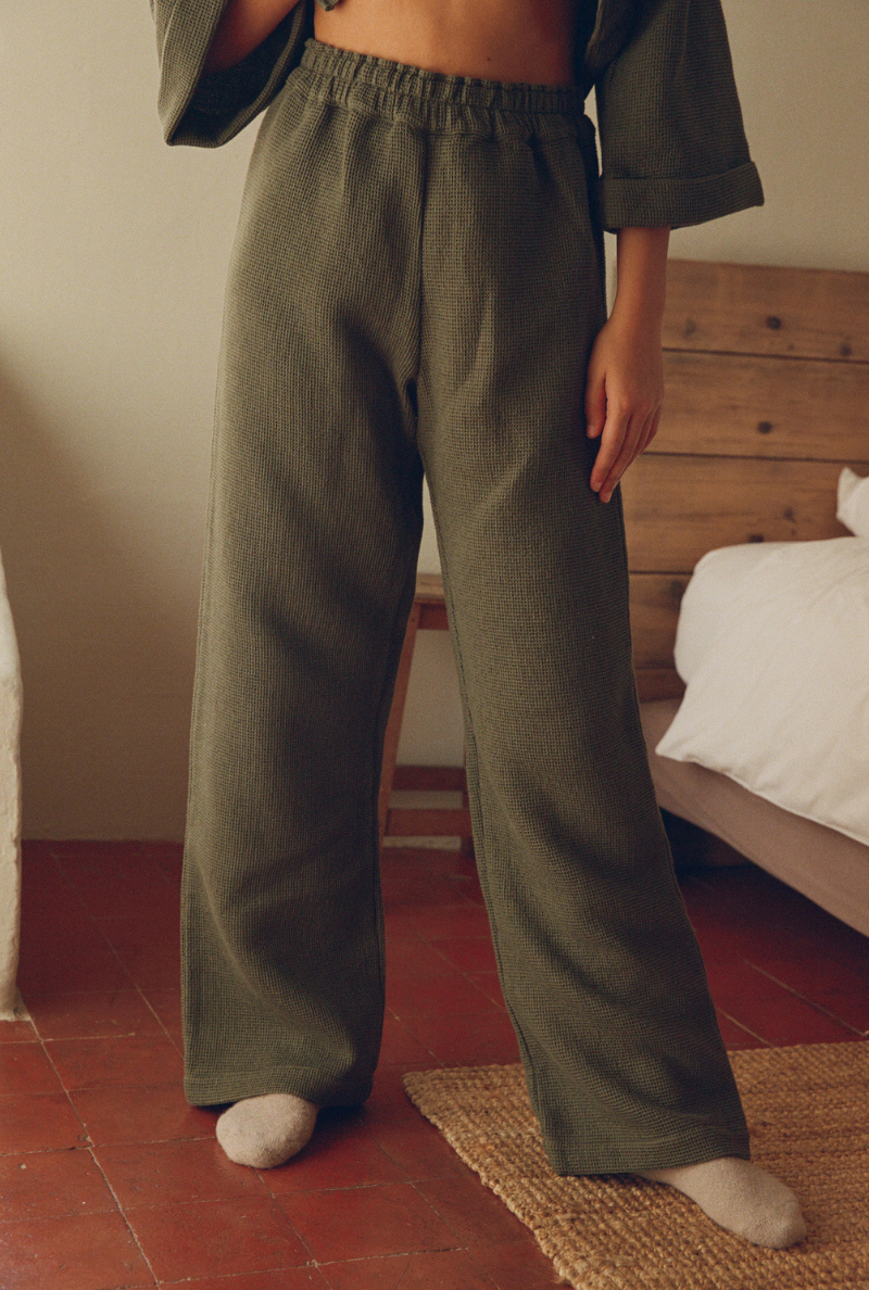 Mimosa Pants - Khaki - Nénés - Nénés Paris