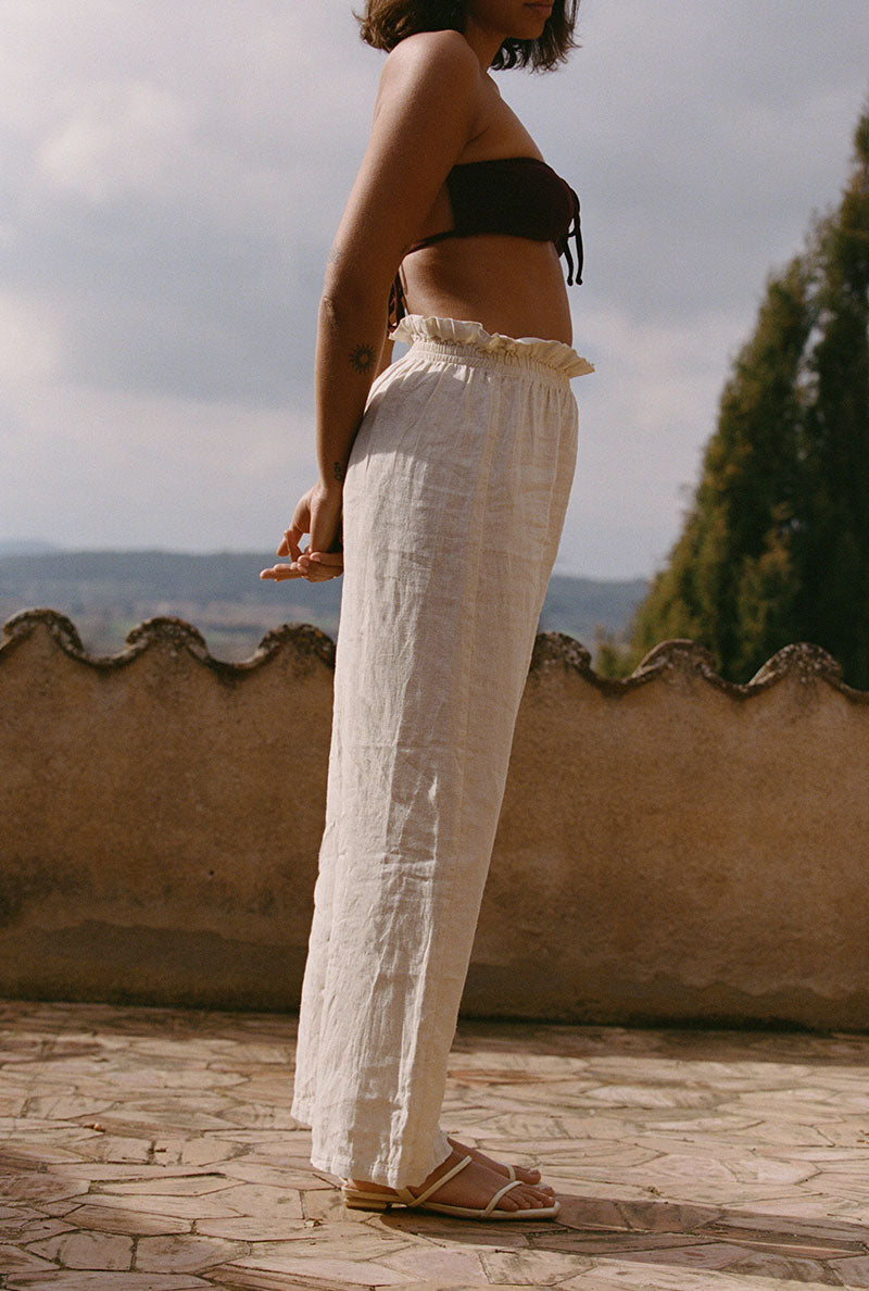 Pantalon Camille - Écru