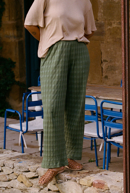 Manta Organic Cotton Pants - Khaki
