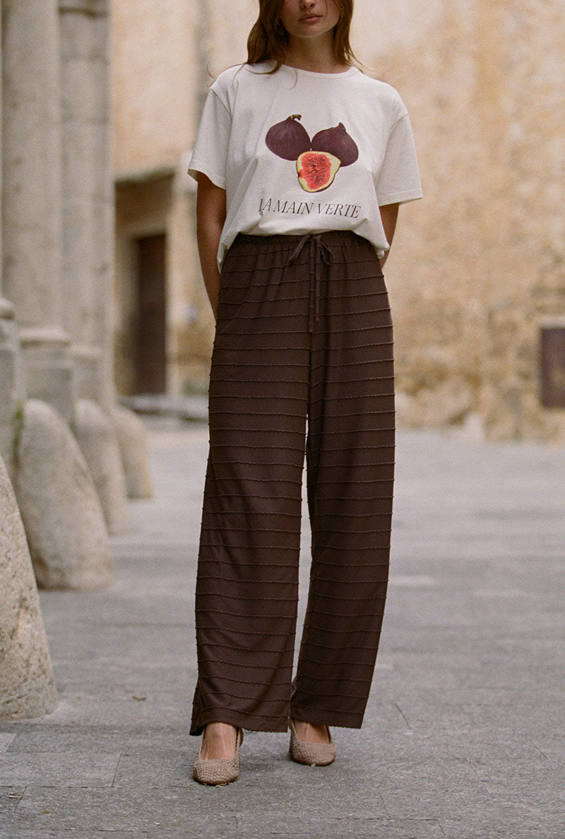 Mathilde loose pants - Brown