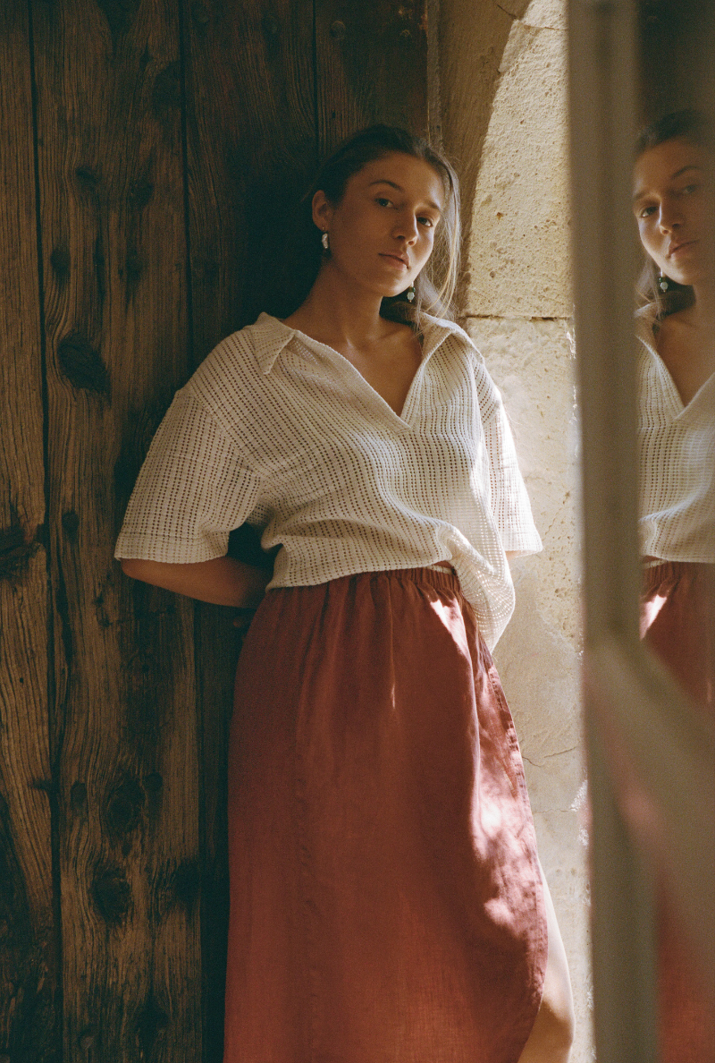 Top Morgane - Écru