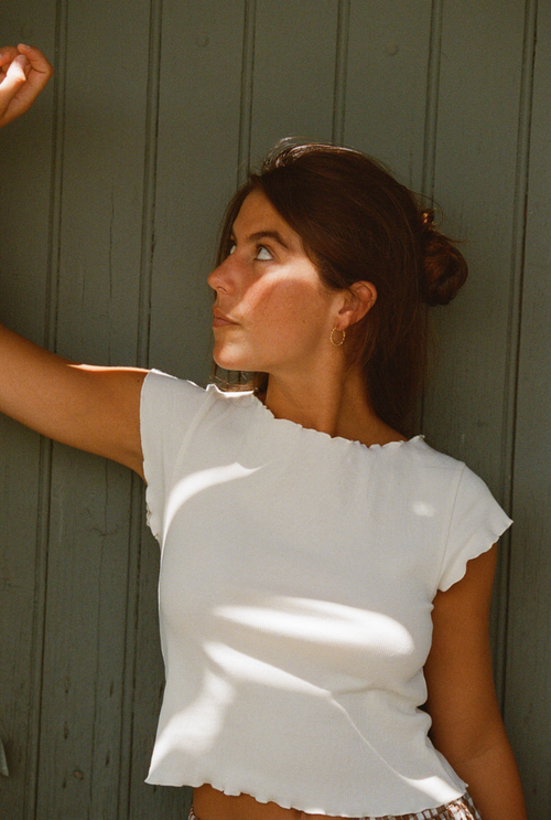 Top Loulou - Blanc